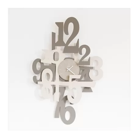 Orologio Incastro, Fango e Nocciola - Arti e Mestieri