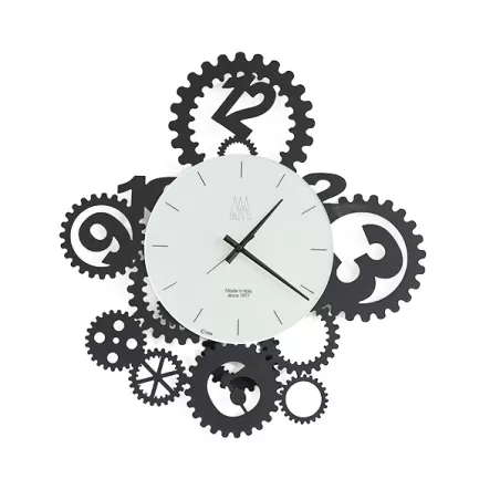 Orologio Ingranaggi Pendolo, Nero - Arti e Mestieri