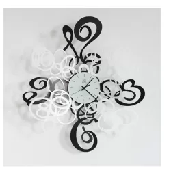 Orologio Kekasino, Nero e Bianco - Arti e Mestieri