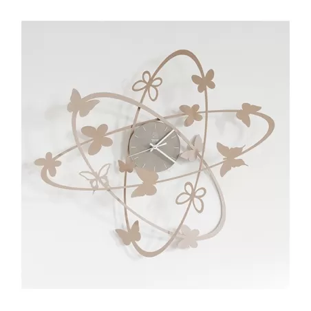 Orologio Multi Butterfly, Beige - Arti e Mestieri