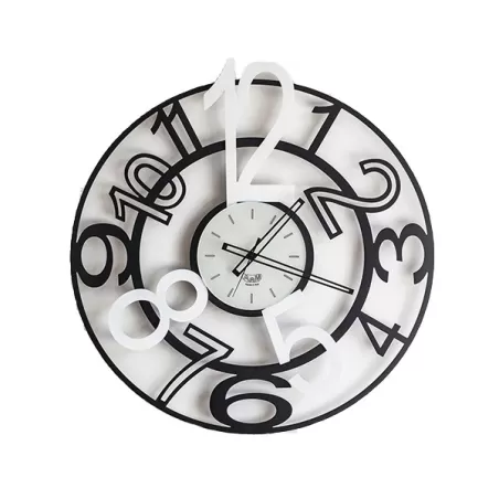 Orologio Orione, Nero e Bianco - Arti e Mestieri