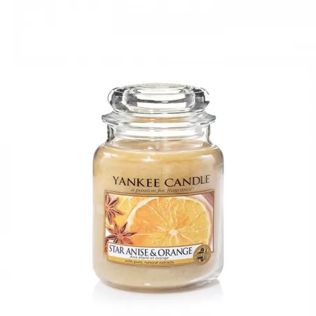 Star Anise and Orange Giara Media - Yankee Candle