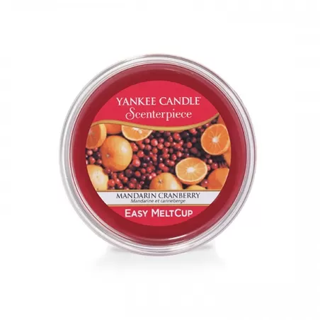 Ricarica MeltCup per profumatore elettrico Scenterpiece, Mandarin Cranberry - Yankee Candle