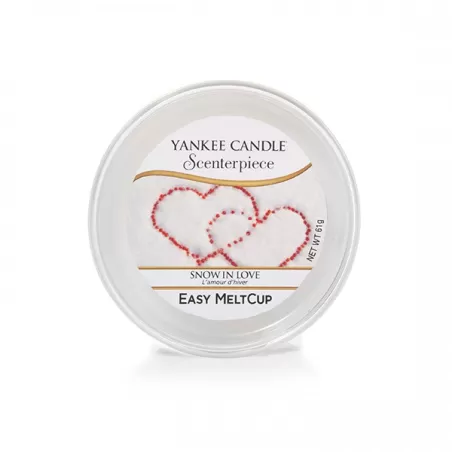 Ricarica MeltCup per profumatore elettrico Scenterpiece, Snow in Love - Yankee Candle