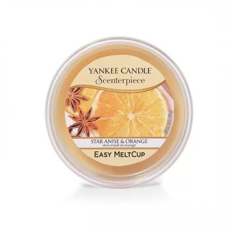 Ricarica MeltCup per profumatore elettrico Scenterpiece, Star Anise & Orange - Yankee Candle