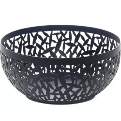 Cactus!, Fruttiera Cm.21, Nero - Alessi