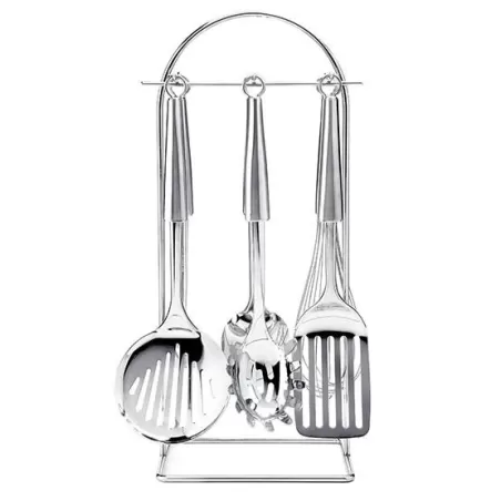 Porta utensili acciaio 6 pezzi I Cucinieri - Lagostina