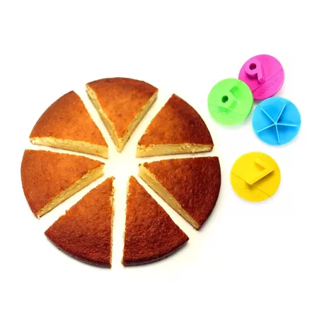 Party, Set 4 cerchi per tagliare la torta - Cookut