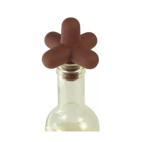 Spark, Tappo per bottiglia in silicone tortora - Cookut