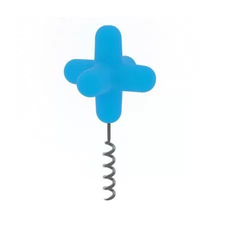 Spark, Apribottiglia e tappo in silicone blu - Cookut