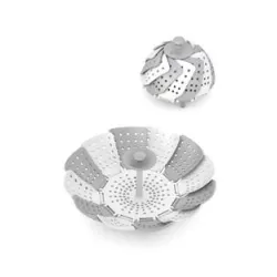 Lotus, Cestello per cottura a vapore pieghevole bianco - Joseph Joseph