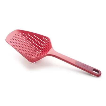 Scoop plus, Cucchiaio scolatutto large rosso - Joseph Joseph