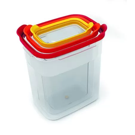 Nest storage, Set di 3 contenitori impilabili - Joseph Joseph