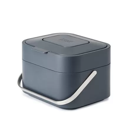 Stack Lt. 4, Patumiera per l'umido con filtro cattura odori Lt. 4 grigio graffite - Joseph Joseph