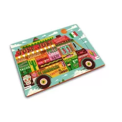 Food Truck, Tagliere in vetro - Joseph Joseph
