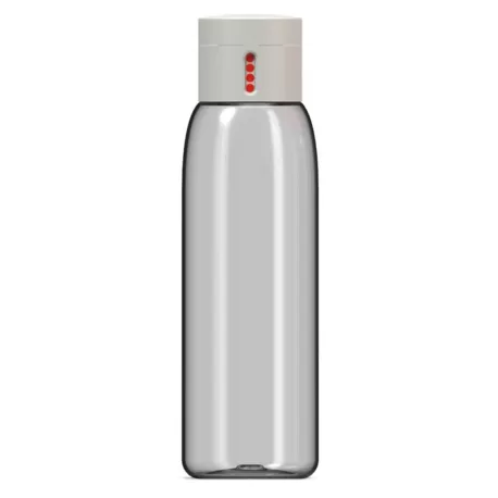 Dot hydration, Bottiglia con tappo contatore bianca - Joseph Joseph
