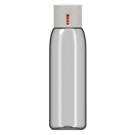 Dot hydration, Bottiglia con tappo contatore bianca - Joseph Joseph