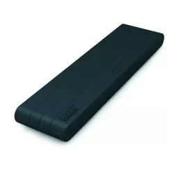 Stretch, Sottopentola estensibile in silicone e nylon nero - Joseph Joseph