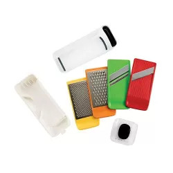 Grate & slice, Grattuggia con lame intercambiabili - Oxo