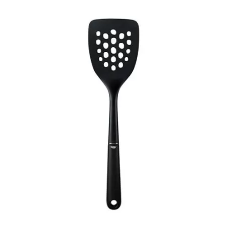 Nylon slotted turner, Spatola in silicone forata - Oxo