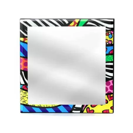 Specchio da parete "Safari" - Romero Britto