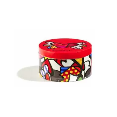 Scatolina rotonda "Flying Heart" - Romero Britto