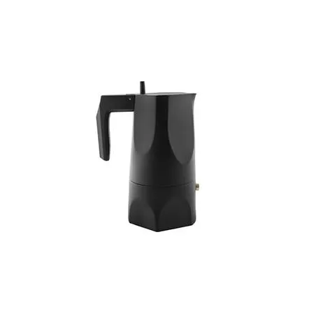 Ossidiana, caffettiera espresso, tazze n. 3 - Alessi