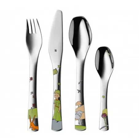 Servizio posate 4 pezzi Piccolo Principe, Bimbo - Wmf