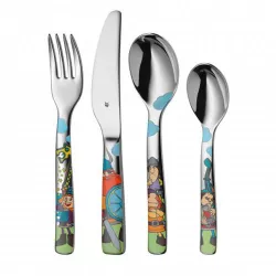 Servizio posate 4 pezzi Wickie il Vichingo, Bimbo - Wmf