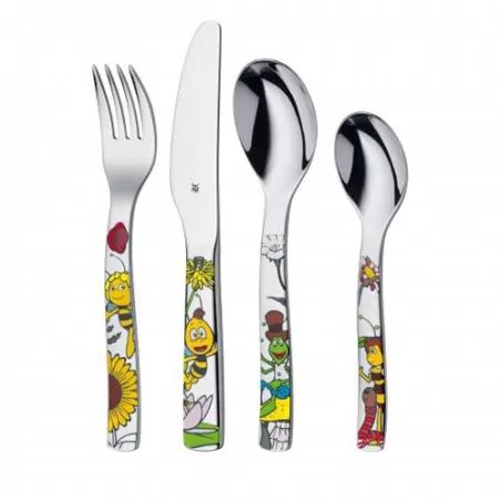 Servizio posate 4 pezzi Ape Maia, Bimbo - Wmf