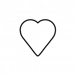 Tagliabiscotto cuore Cm. 8 - Kaiser