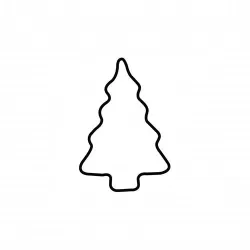 Tagliabiscotto Albero Di Natale Cm. 4 - Kaiser