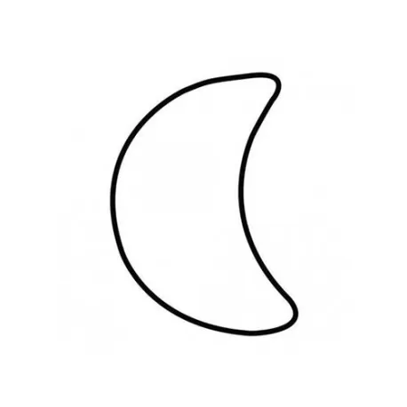 Tagliabiscotto luna Cm. 4 - Kaiser