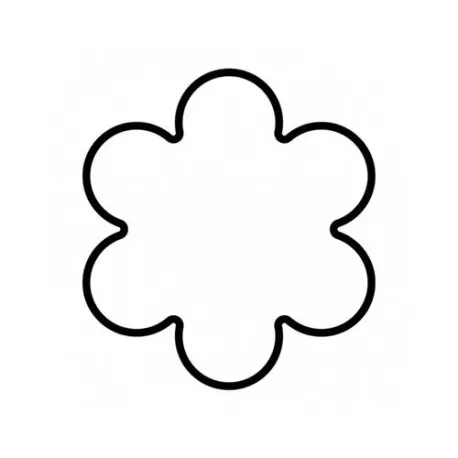 Tagliabiscotto rosone Cm. 6 - Kaiser