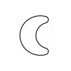 Tagliabiscotto cornetto Cm. 6 - Kaiser