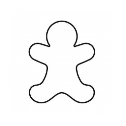 Tagliabiscotto pan di zenzero Cm. 12 - Kaiser