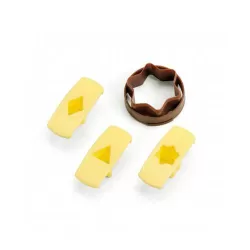 Tagliabiscotto con inserto stella Cm. 4 - Kaiser