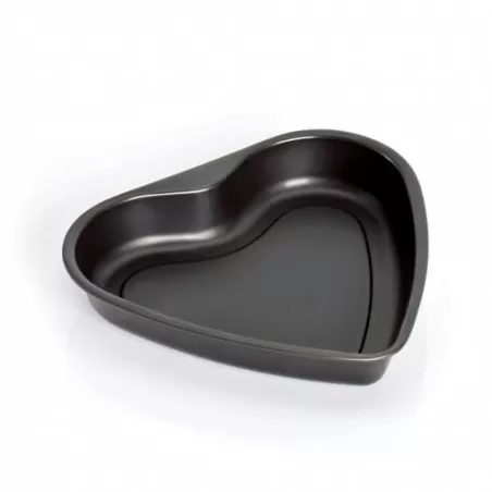 Tortiera cuore Cm. 24x20 H. Cm. 4, Love - Kaiser