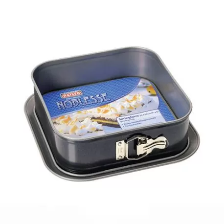 Tortiera apribile quadra Cm. 24x24, Noblesse - Kaiser