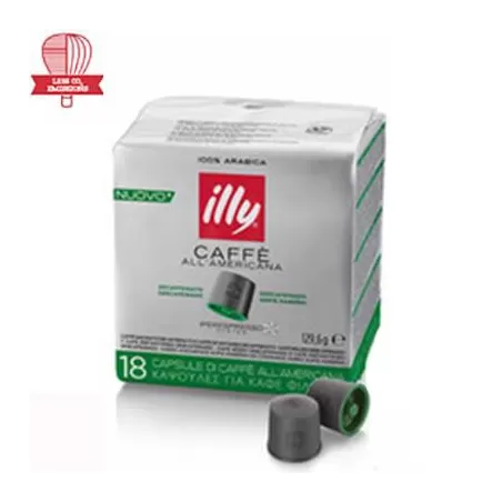 Capsule all'americana decaffeinato - illy