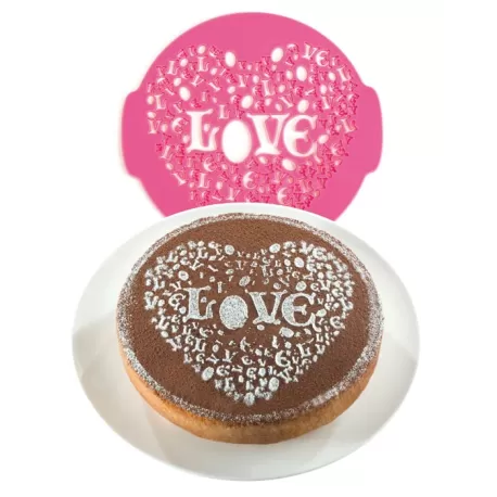 LOVE + HAPPY EASTER, 2mascherine decorative