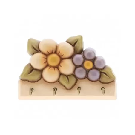 Appendichiavi fiori 4 ganci - Thun