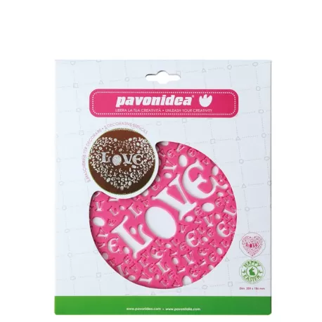 LOVE + HAPPY EASTER, 2mascherine decorative