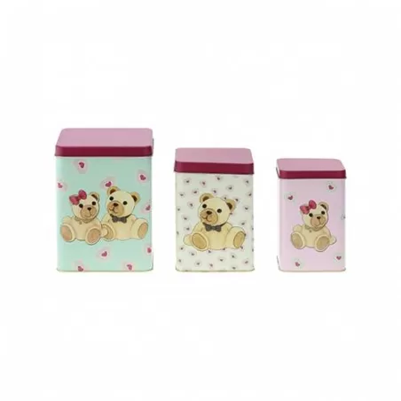 Set 3 scatole in latta Amore - Thun
