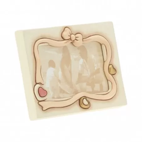 Portafoto medio da parete/appoggio cuore - Thun