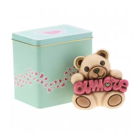 Teddy amore con scatola in latta - Thun