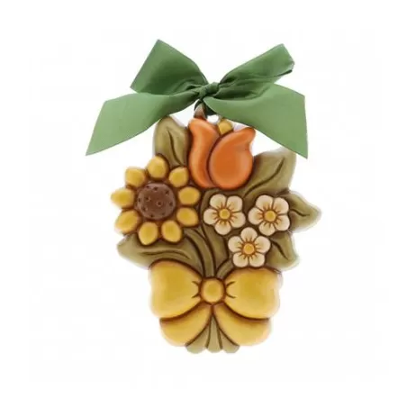 Formella media mazzolino di fiori - Thun