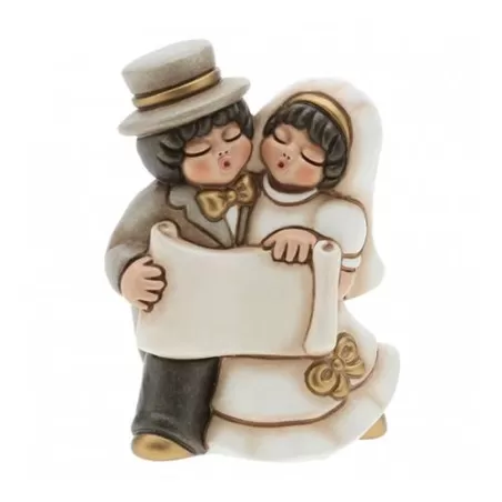 Coppia di sposini grandi - Thun