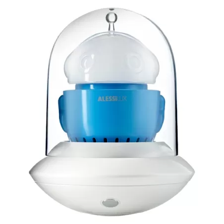 Ufo, Lampada portatile, blu e bianco