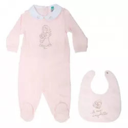 Confezione tutina e bavaglino Angel girl - Thun